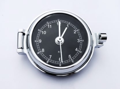 Chrome Clock Sailing