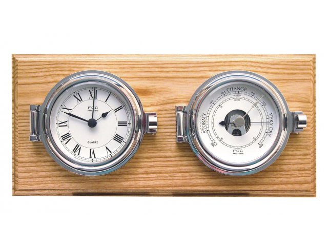 Clock and Barometer Set