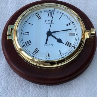 Wood mounted PRESTIGE Clock