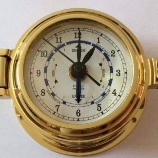Brass tide Clock