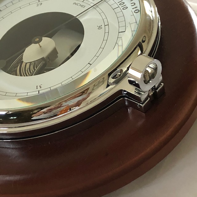 Marine quality Prestige Chrome Barometer FCC Precision